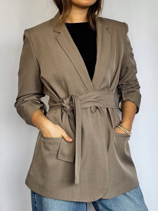 Blazer Amalia Oversized - Chocolate