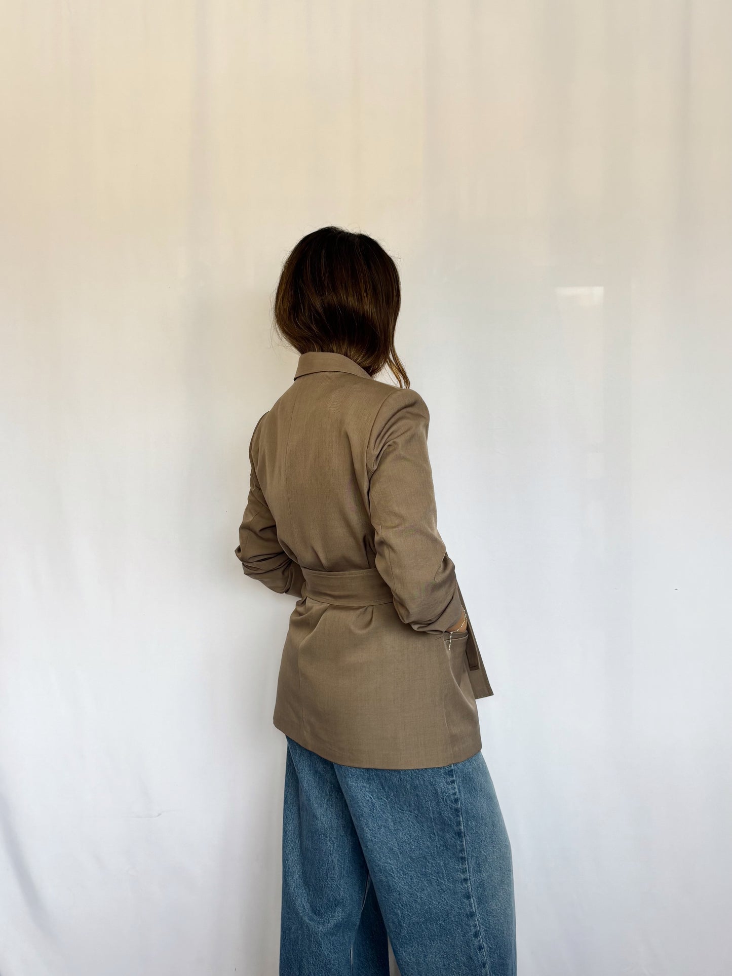 Blazer Amalia Oversized - Chocolate
