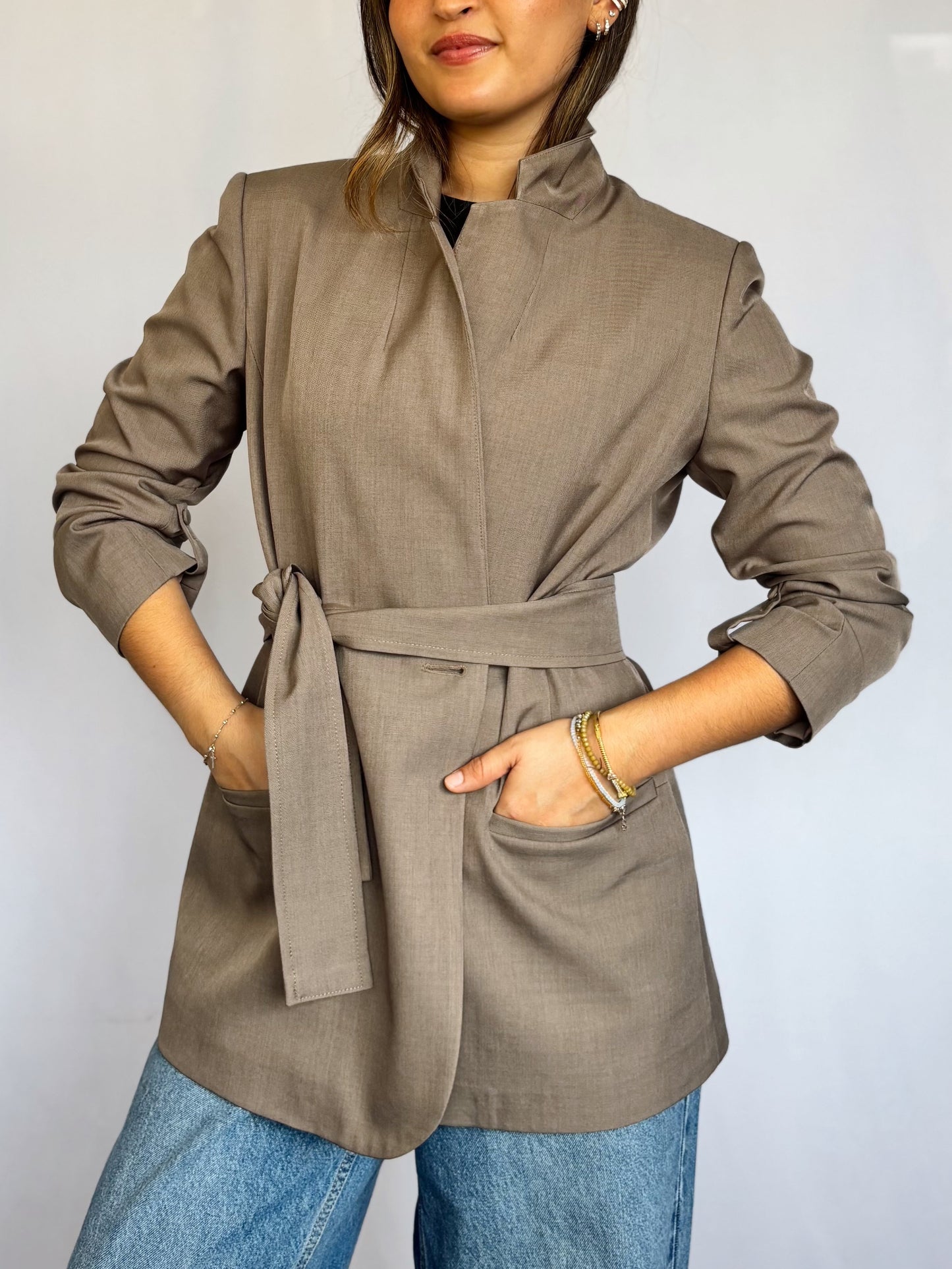 Blazer Amalia Oversized - Chocolate