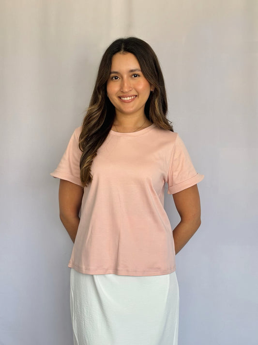 Polo Aria - Rosado pastel