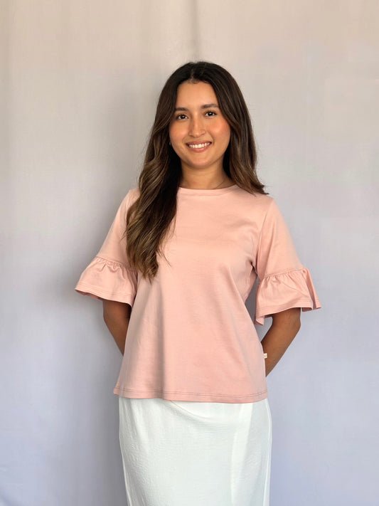Polo Olivia 2.0  - Rosado pastel