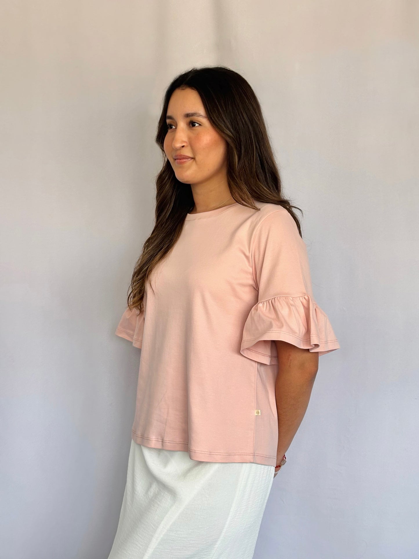 Polo Olivia 2.0  - Rosado pastel