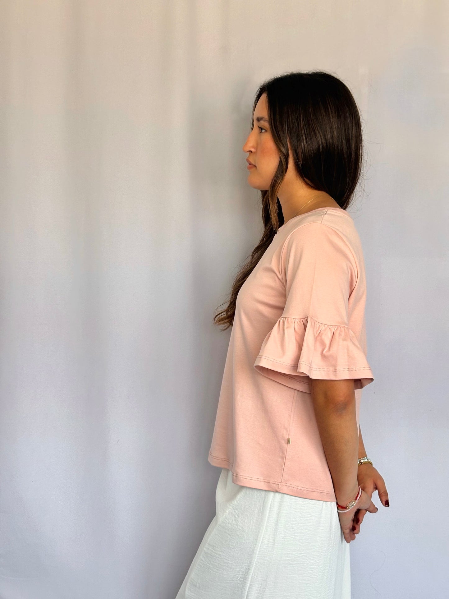 Polo Olivia 2.0  - Rosado pastel