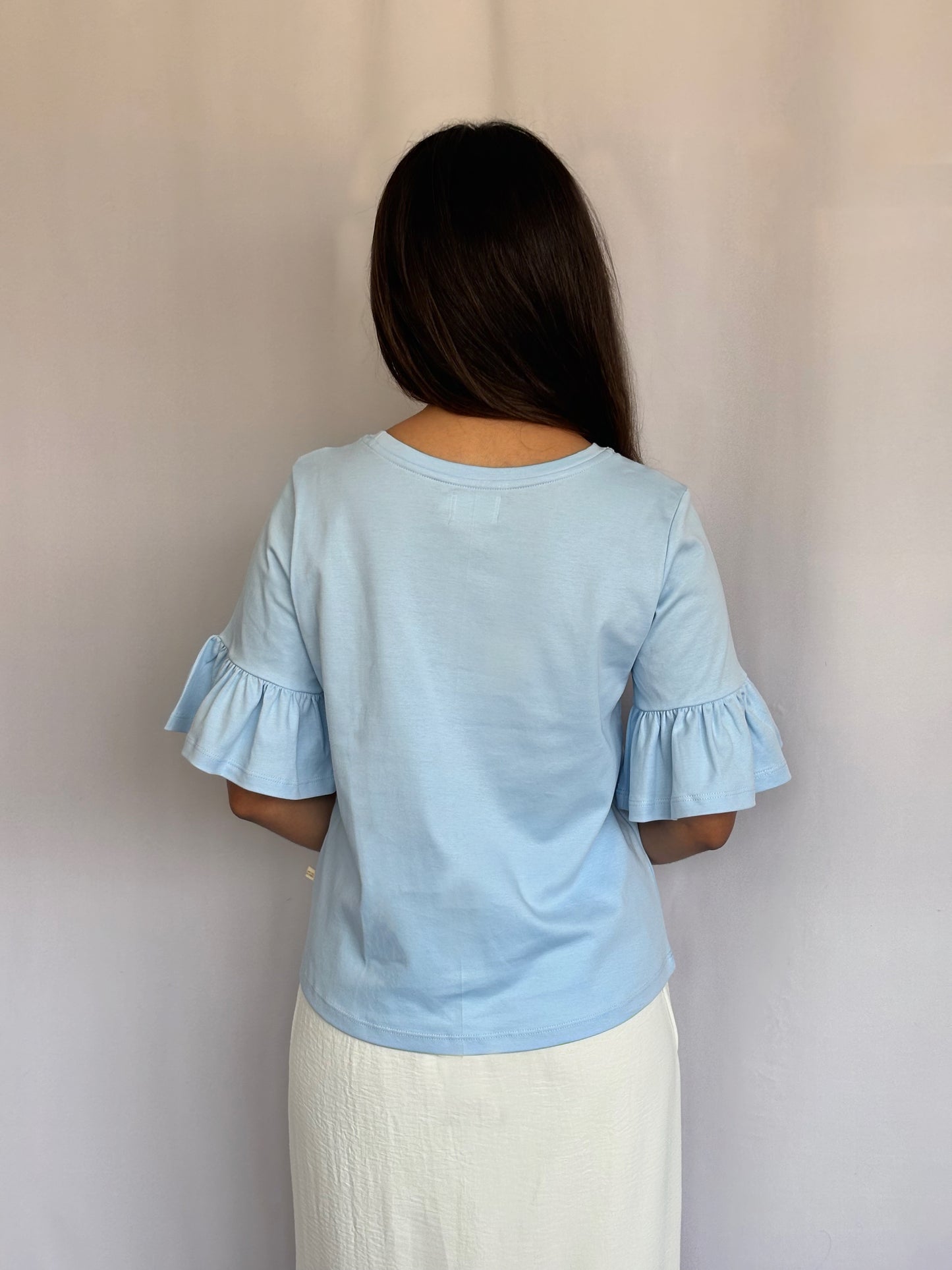 Polo Olivia 2.0 - Celeste pastel
