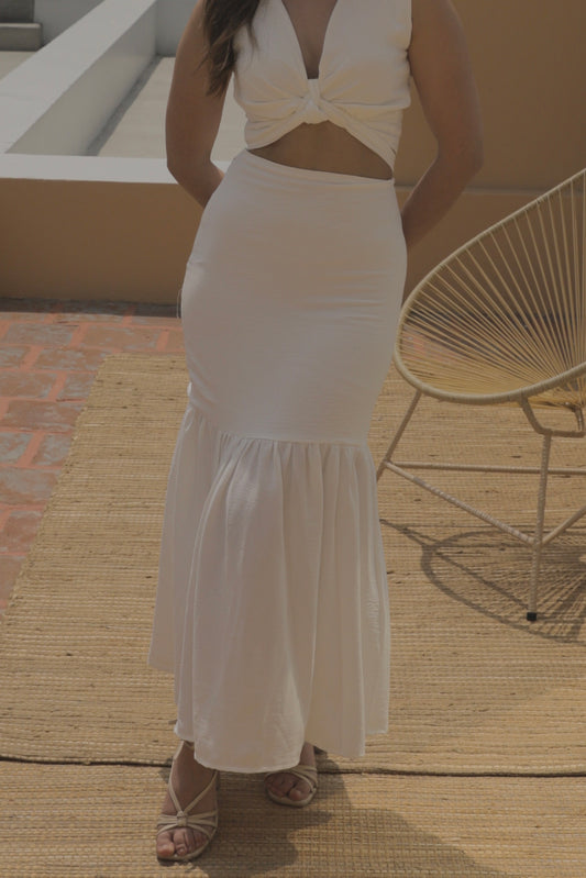 Falda Sirena  - Perla