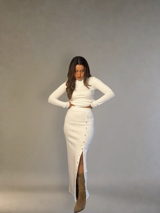 Falda Atenea - Blanco