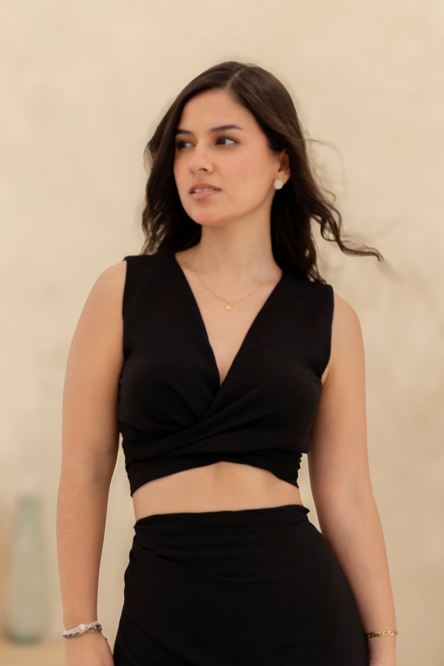 Blusa Sirena - Negro