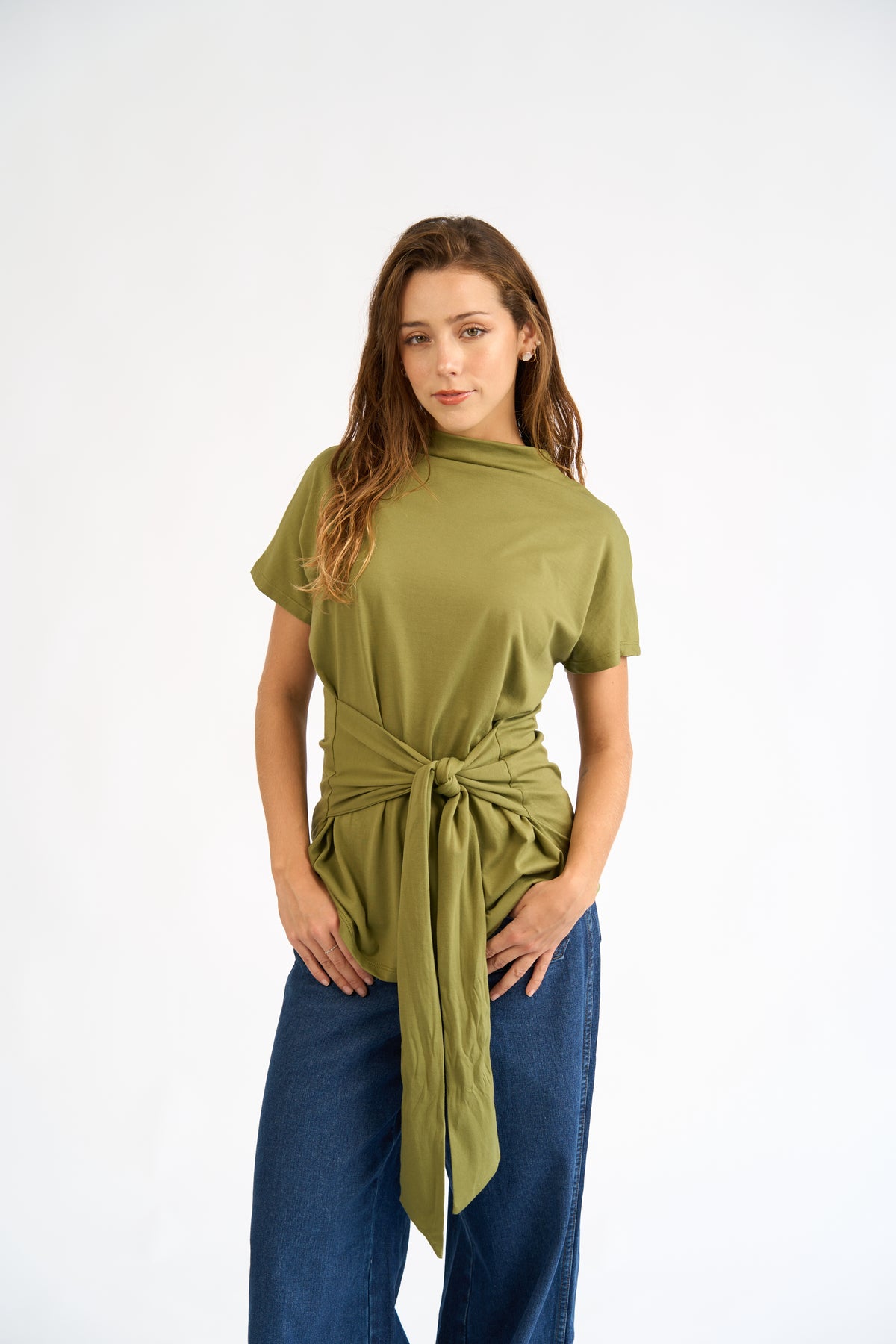 Polo Gia - Verde Oliva