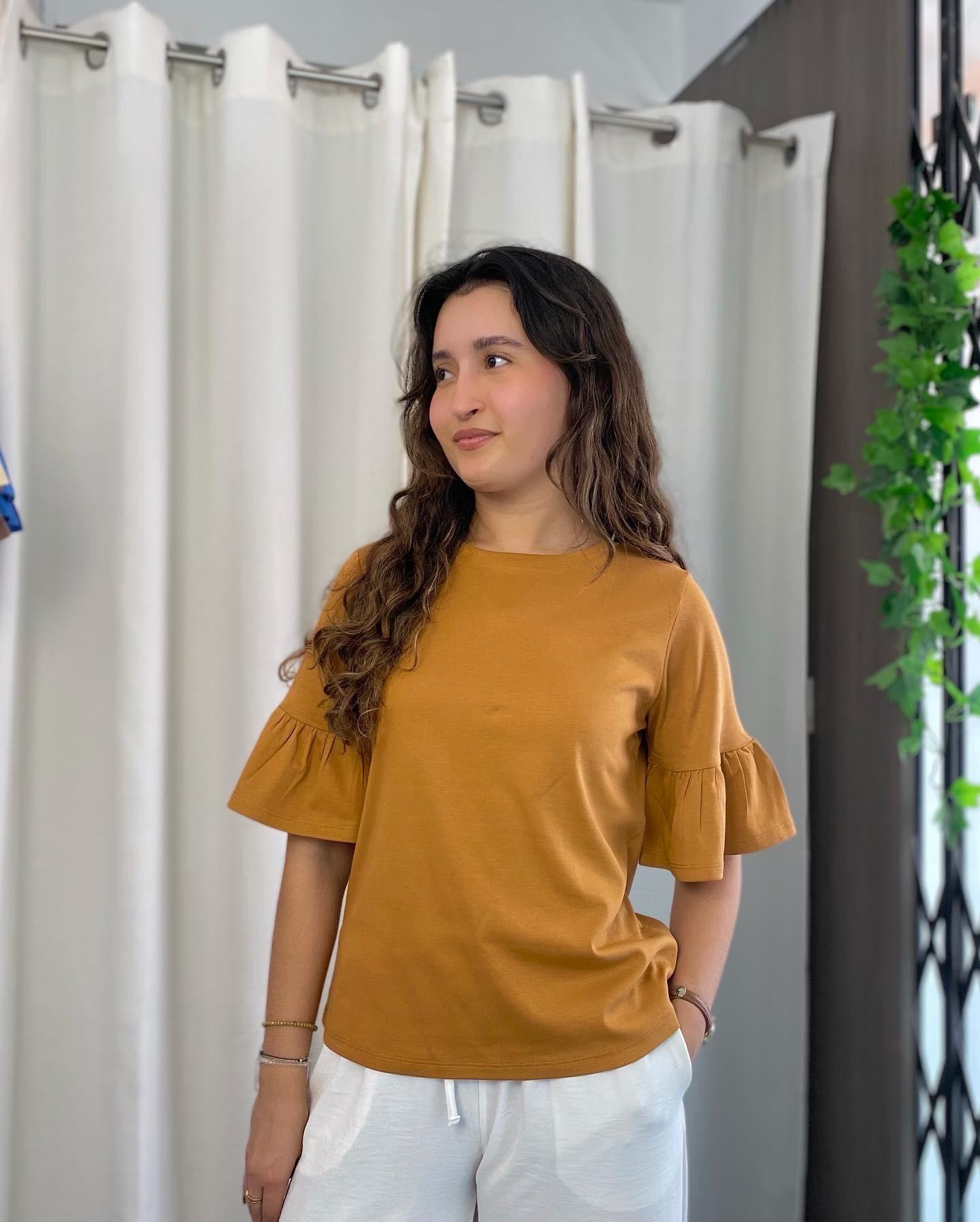 Polo Olivia - Camel