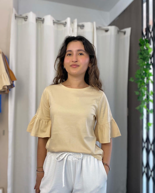 Polo Olivia - Beige