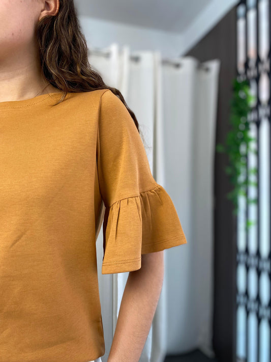 Polo Olivia - Camel