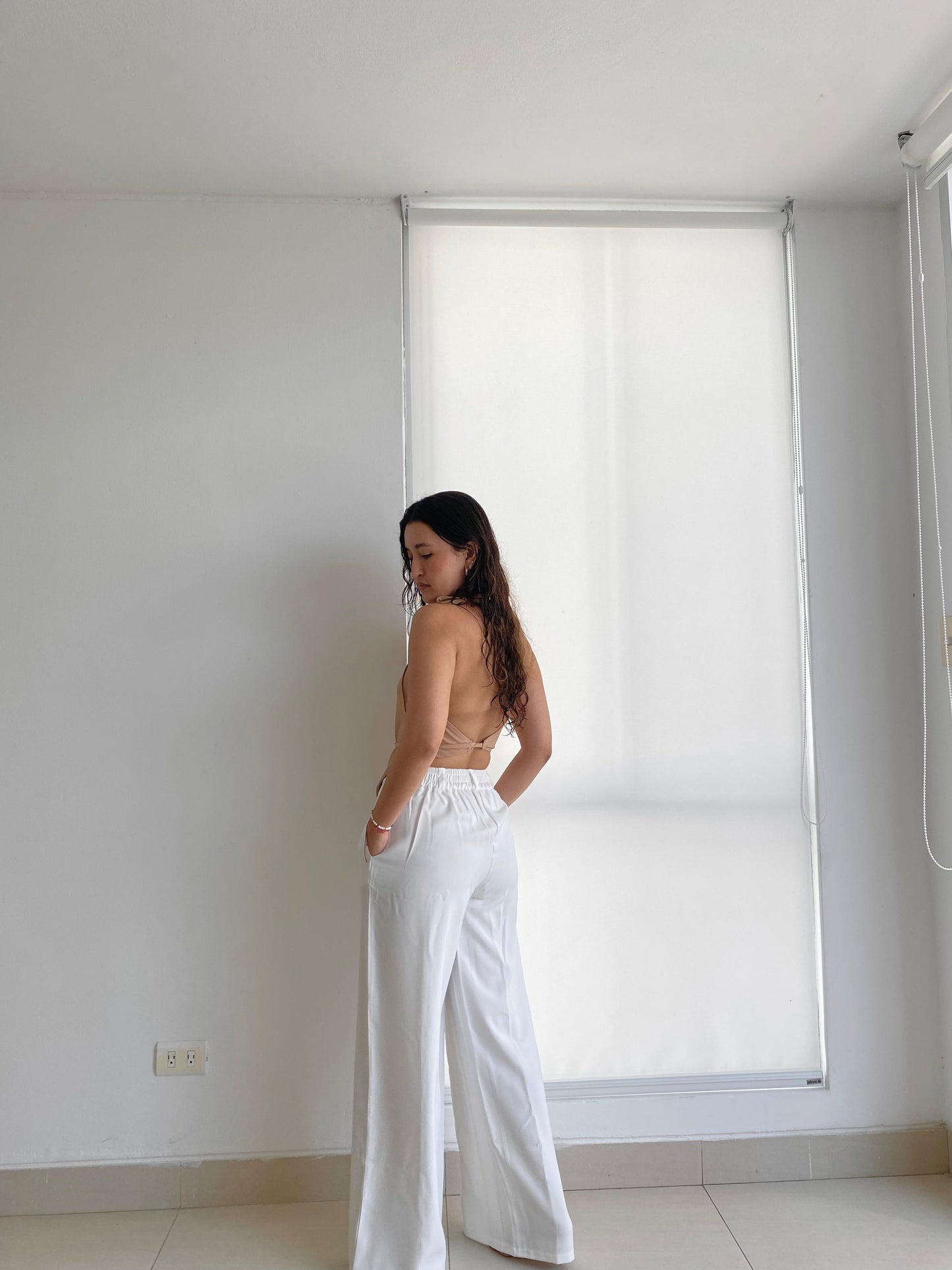 Top Zara - Nude
