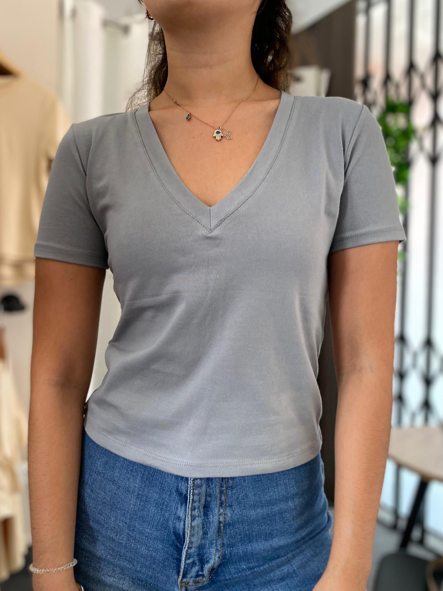 Polo Sofia - Gris