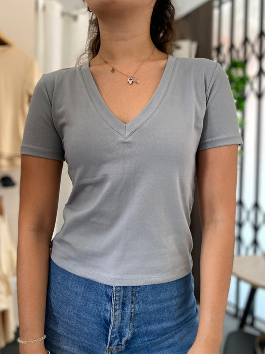 Polo Sofia - Gris