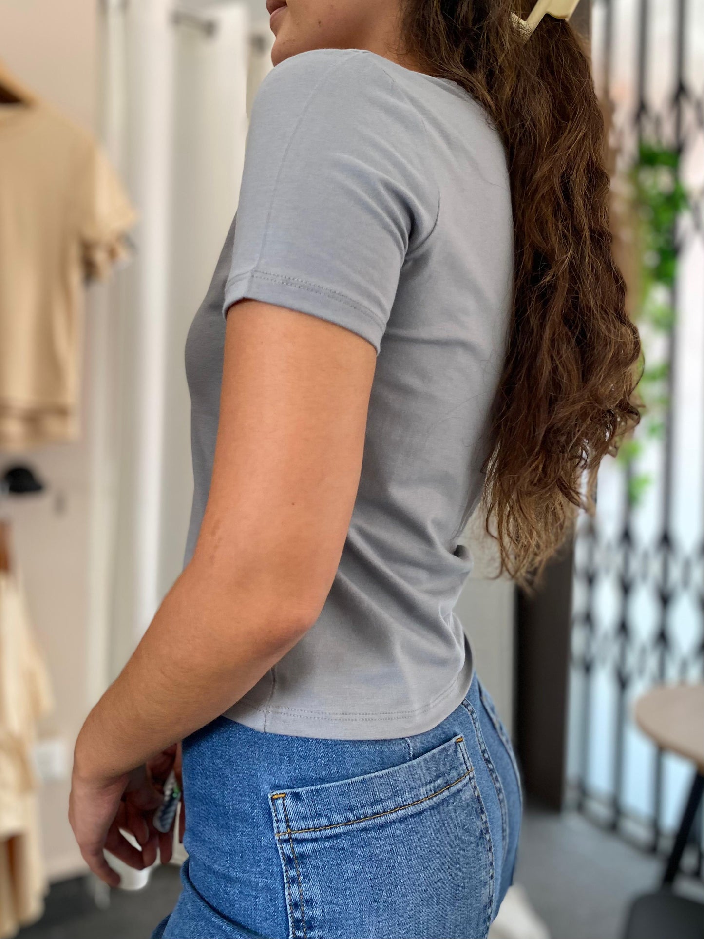 Polo Sofia - Gris