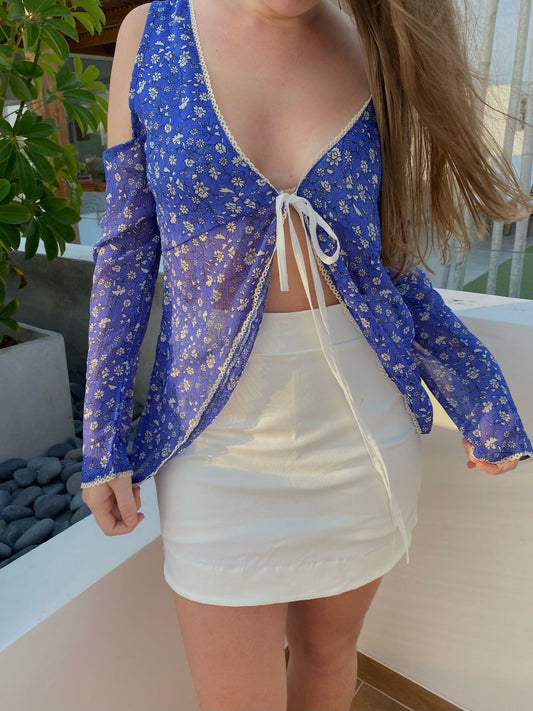 Blusa Laly - Azul