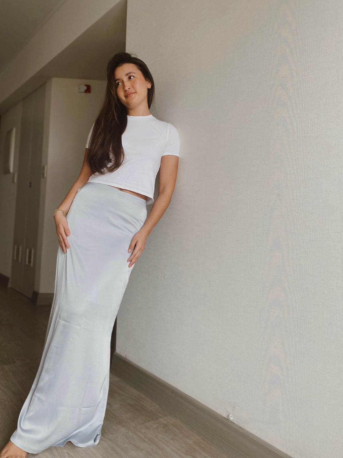 Falda Julia - Plateada