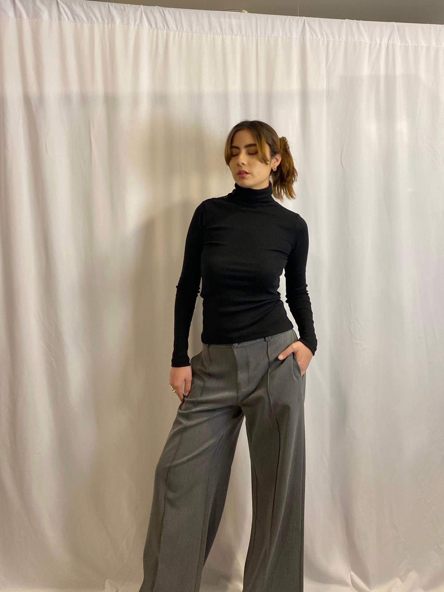 PACK 2  POLOS ATENEA - BLANCO Y  NEGRO