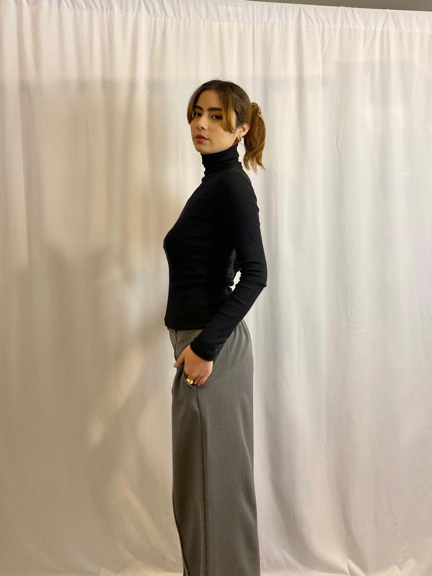 PACK 2  POLOS ATENEA - BLANCO Y  NEGRO