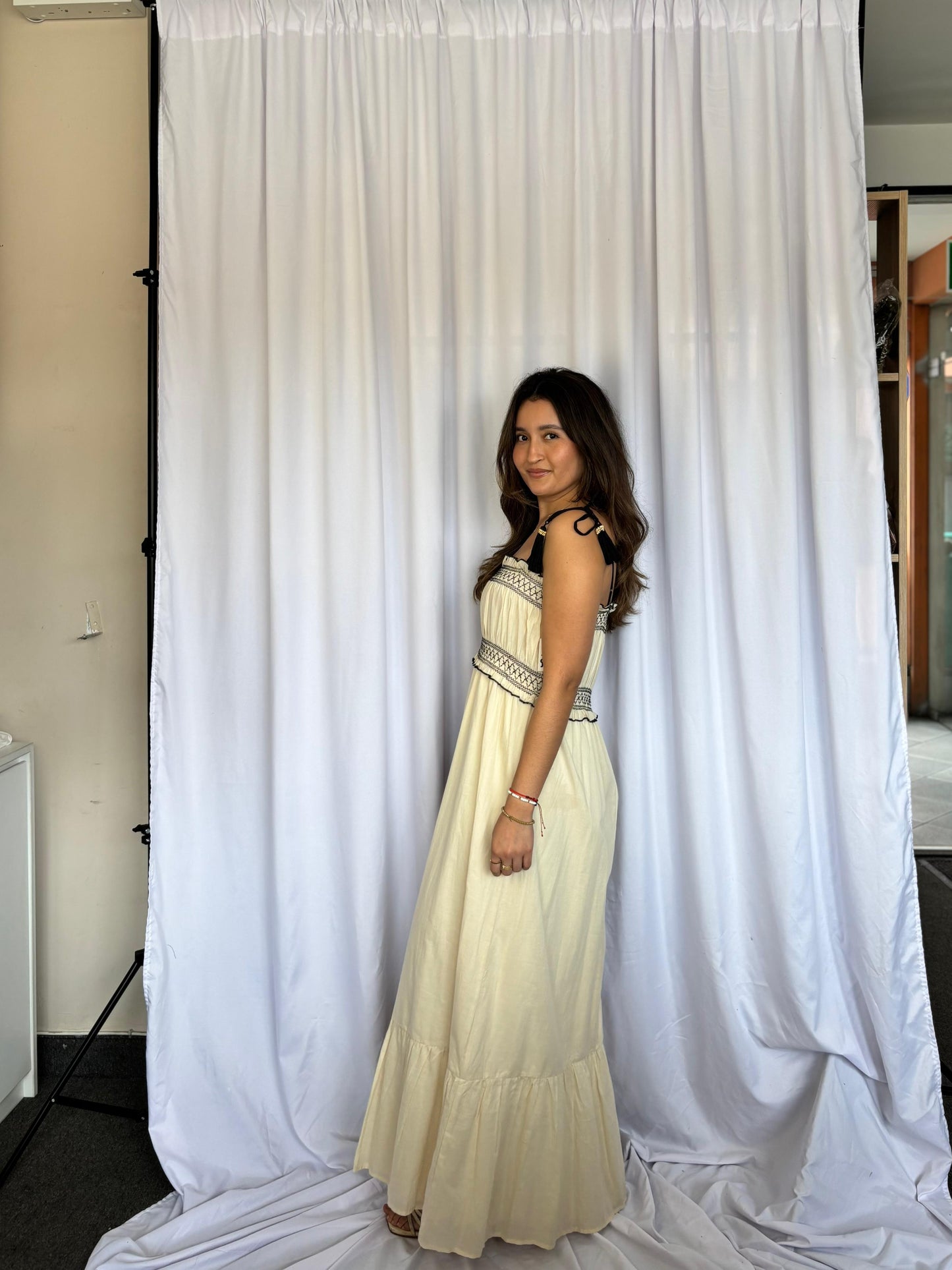 VESTIDO THE GOOD JOURNEY - BEIGE