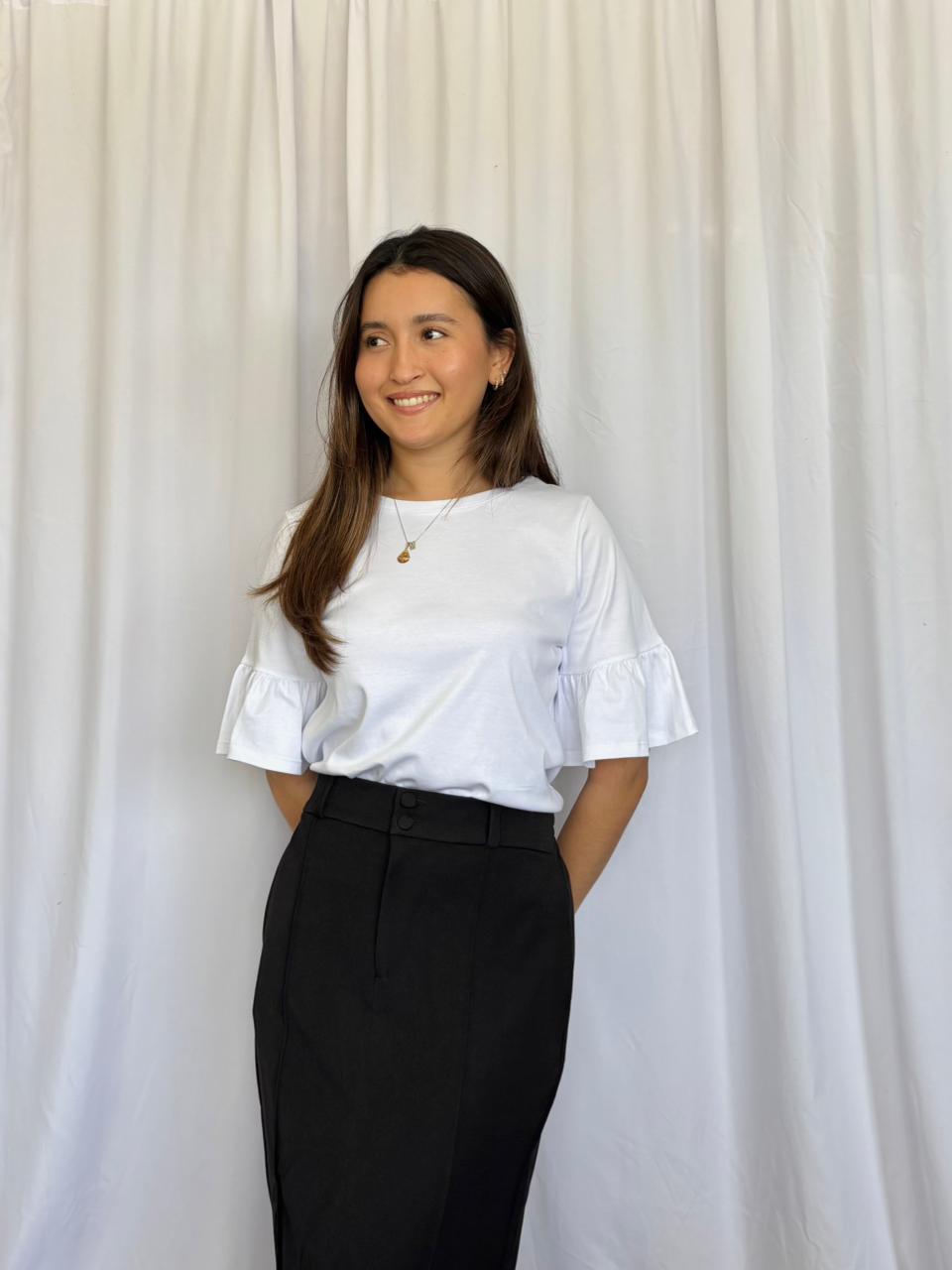 PACK 3 POLOS OLIVIA 2.0 - BLANCO, NEGRO y CHOCOLATE