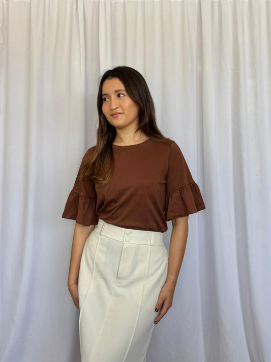 Polo Olivia 2.0 - Chocolate