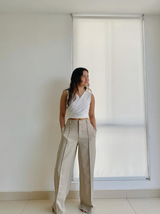 Pantalón Luana - Beige