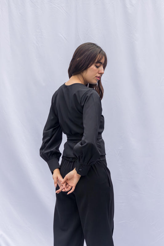 Blusa Isabella - Negro