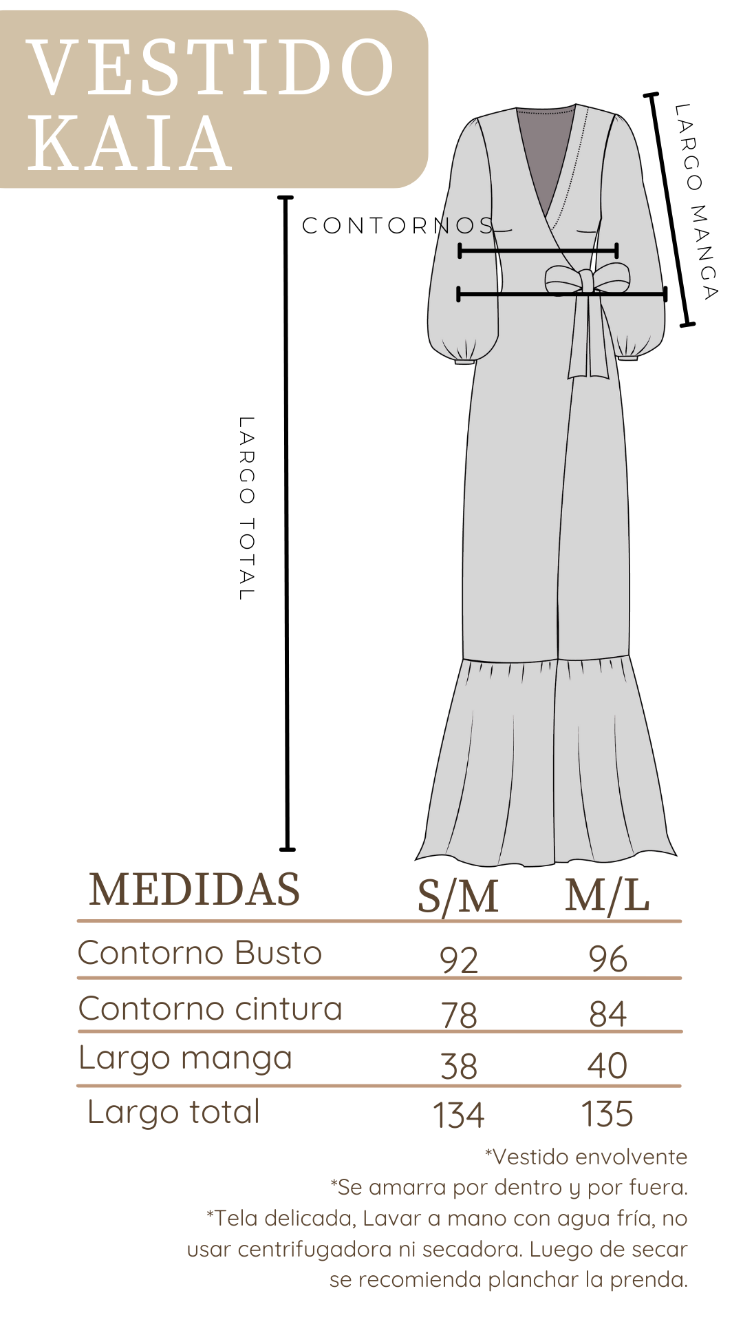 Vestido Kaia - Crema floreado
