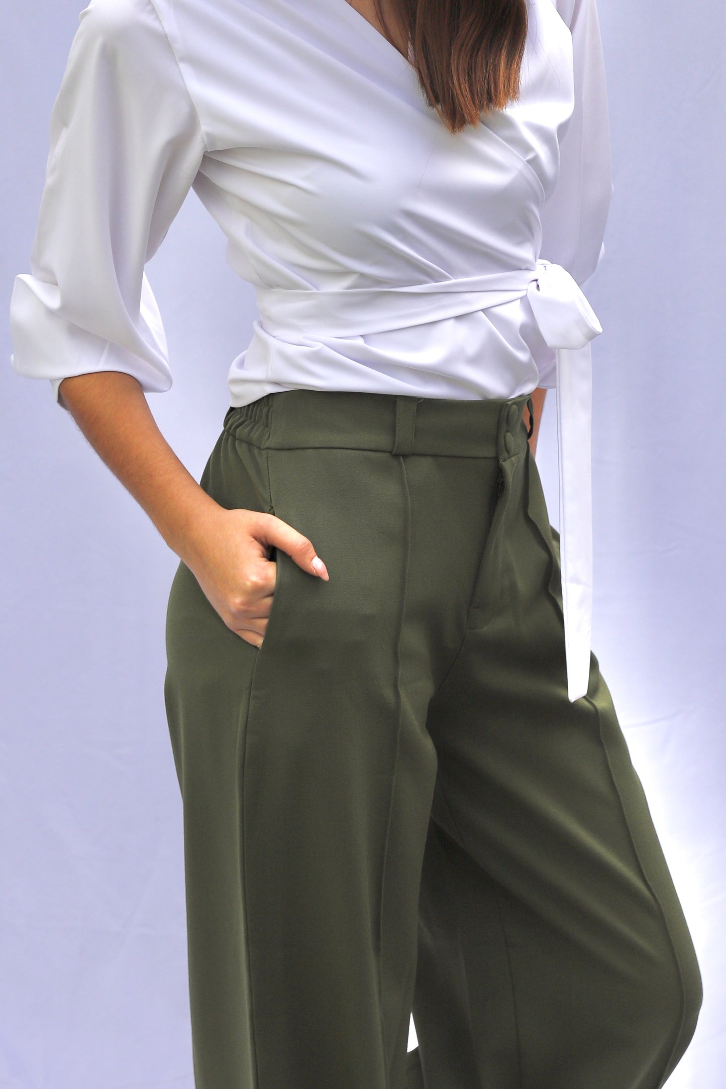 Pantalón Lucia - Verde Militar